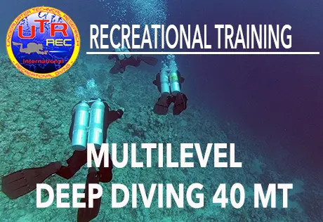 Multilevel Deep Diving 40 metri